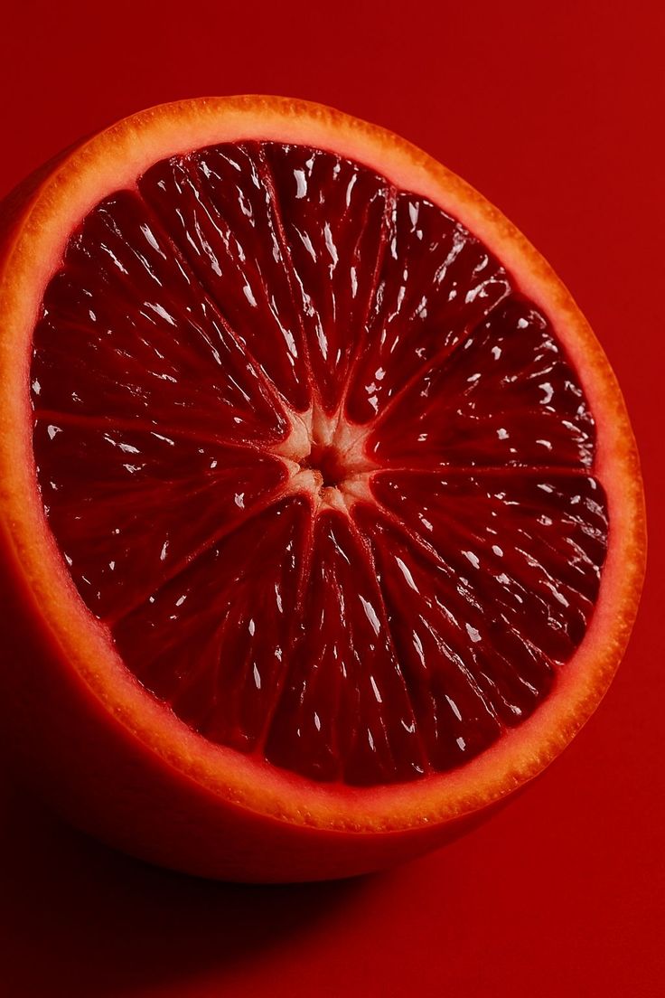 Textura macro de laranja sanguínea